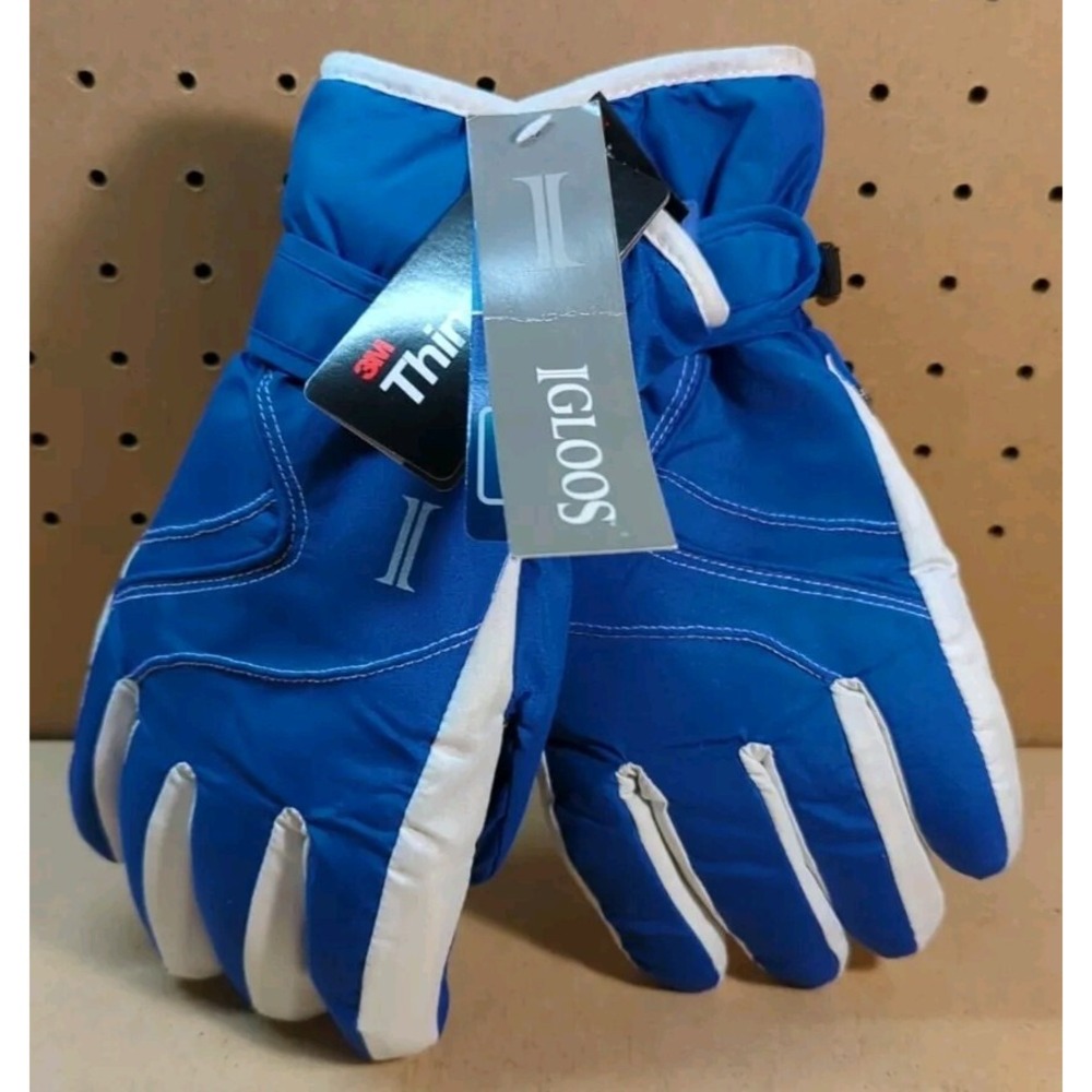 Igloos Ski Sport Winter Gloves Thinsulate Insulation Waterproof 3M Women's S/M